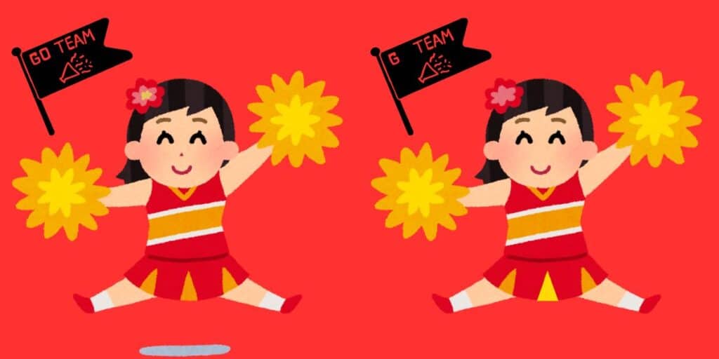 Spot the difference challenge: cheerleader showdown! Find 5 subtle changes in under 14 seconds – are your eyes that sharp?