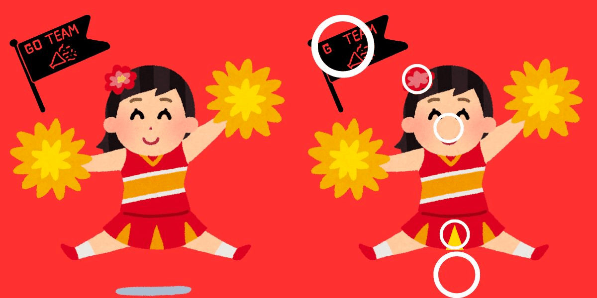 Spot the difference challenge: cheerleader showdown! Find 5 subtle changes in under 14 seconds – are your eyes that sharp?