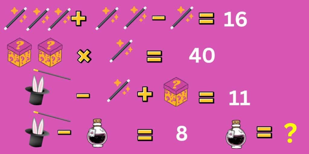 Test your IQ with this crack the code brain teaser: unravel the sweet equation in just 7 seconds!