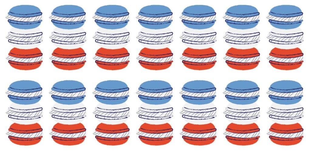 Only 6% can ace this find the odd one out challenge in under 4 seconds – spot the different macaron if you can!